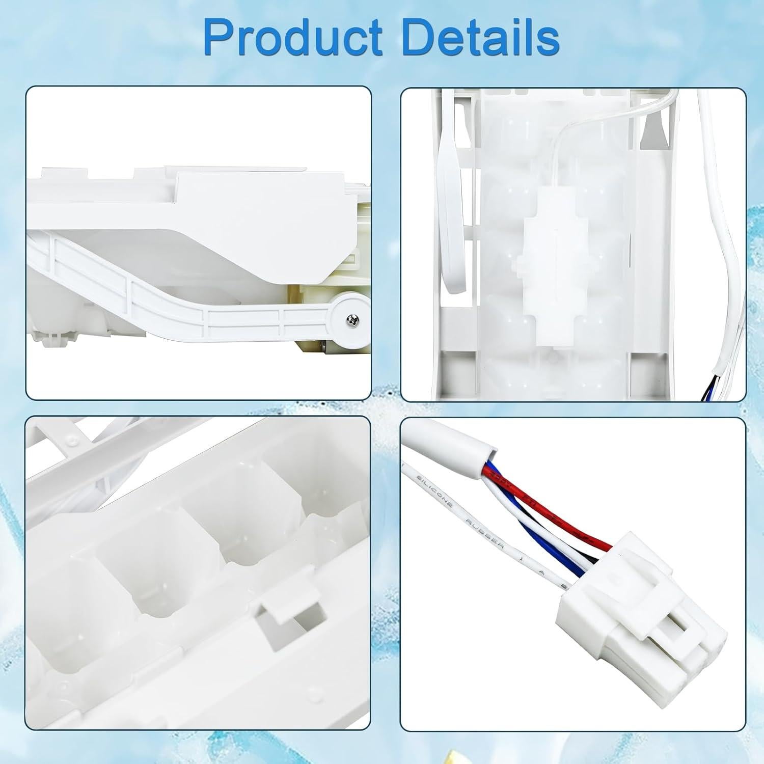 Reemplazo Fabricador de Hielo Electrolux 243297609 243297613