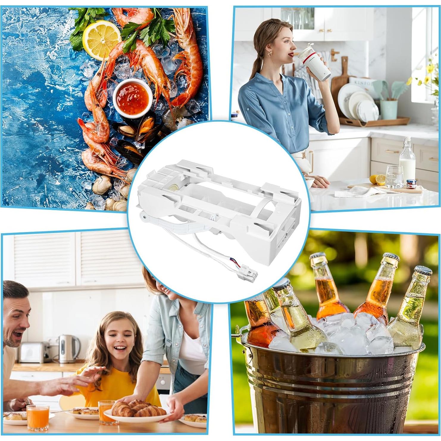 Reemplazo Fabricador de Hielo Electrolux 243297609 243297613