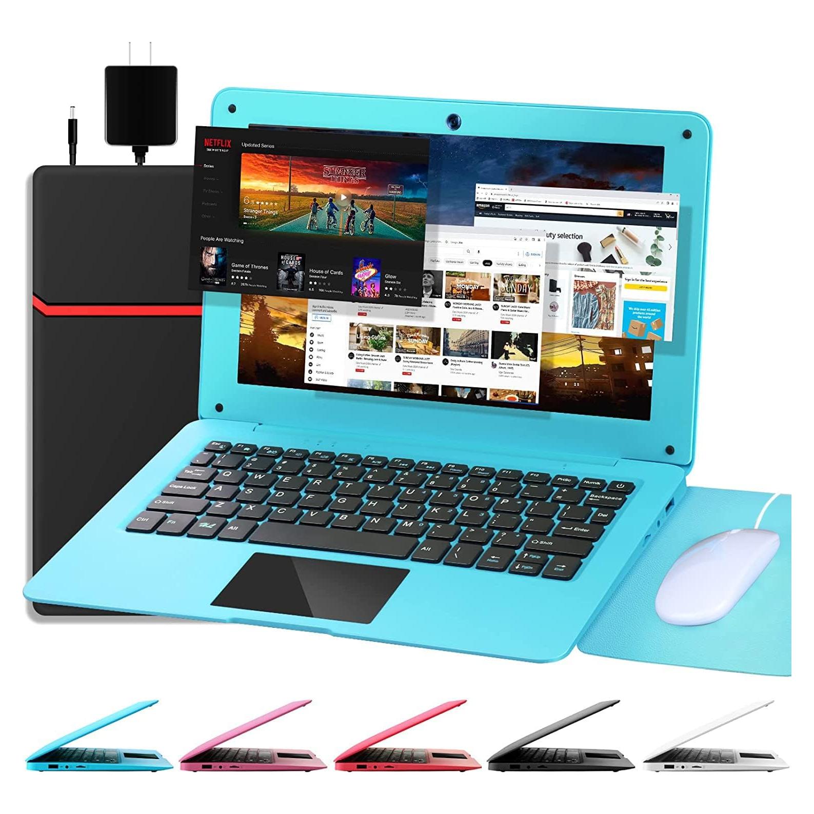 Laptop G-Anica GBOOK-A133 Azul 10.1" Android 12, 64GB