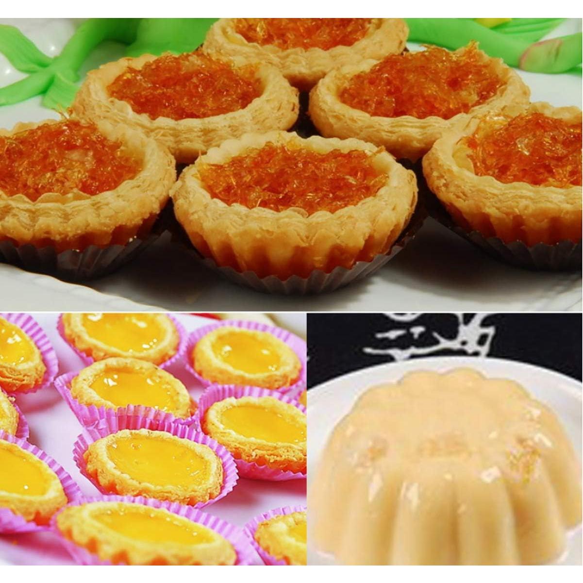 Moldes de Tartas de Huevo UpTuoLi 10 Piezas Acero Inoxidable