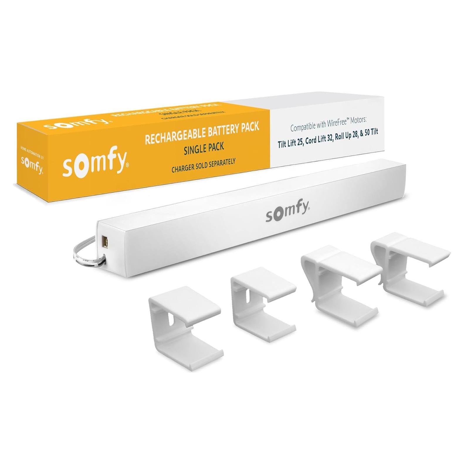 Batería Recargable Somfy 9021217 para Persianas 12V - Carga Anual