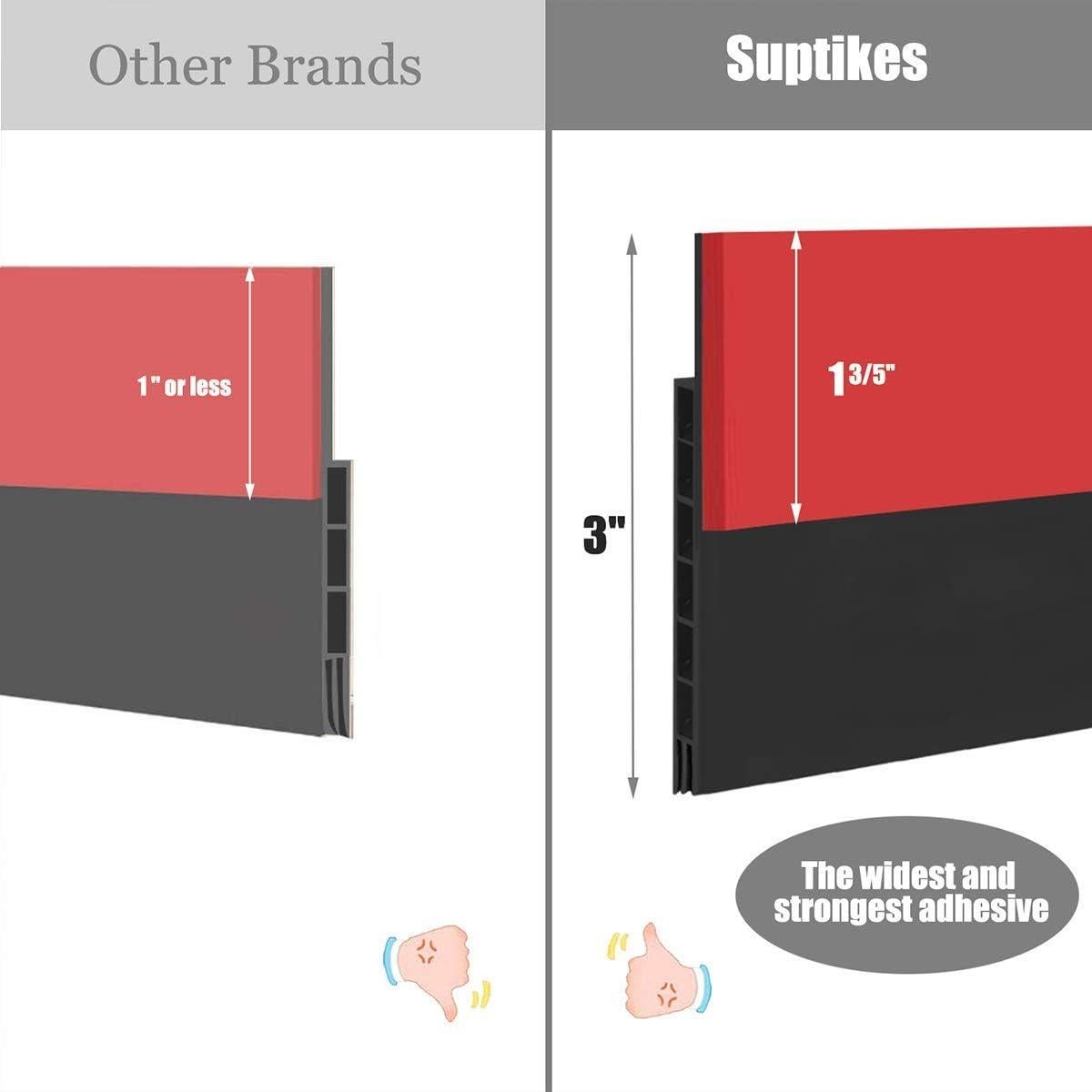 Tapón de Draft Suptikes para Grietas Grandes 3" x 93.98 cm Negro