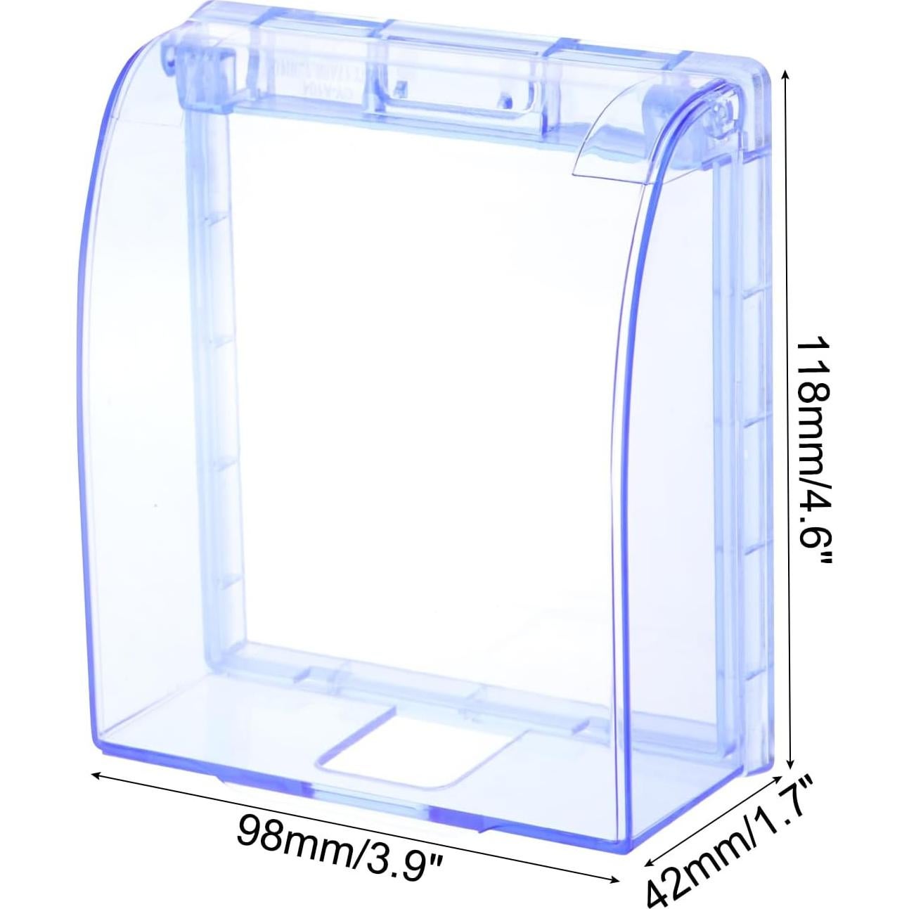 Cubierta de Enchufe Exterior MECCANIXITY Azul Tipo 86