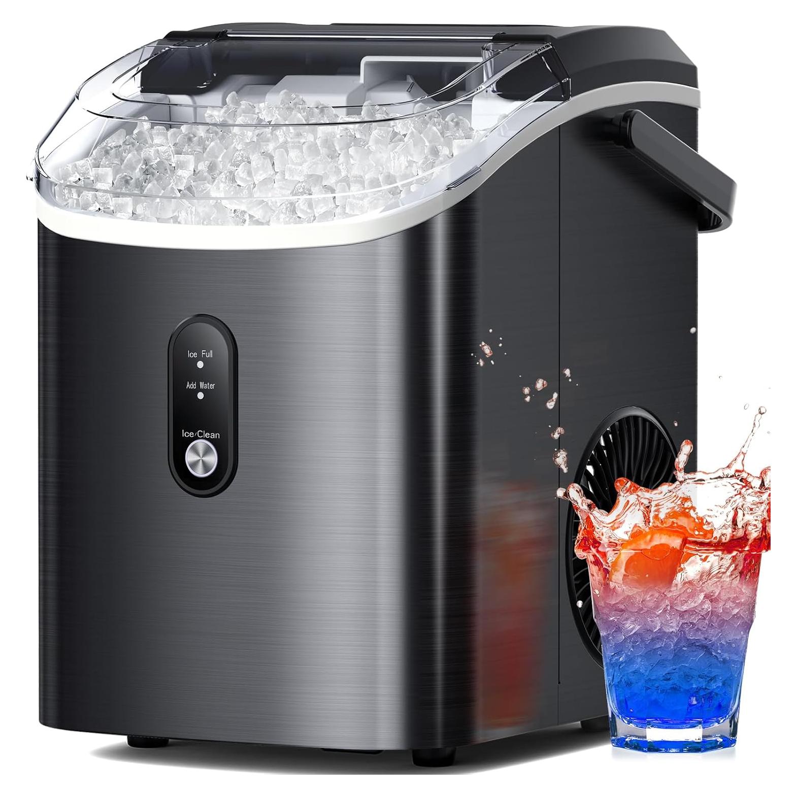 Máquina de Hielo Nugget Electactic 15,88 kg/día Compacta