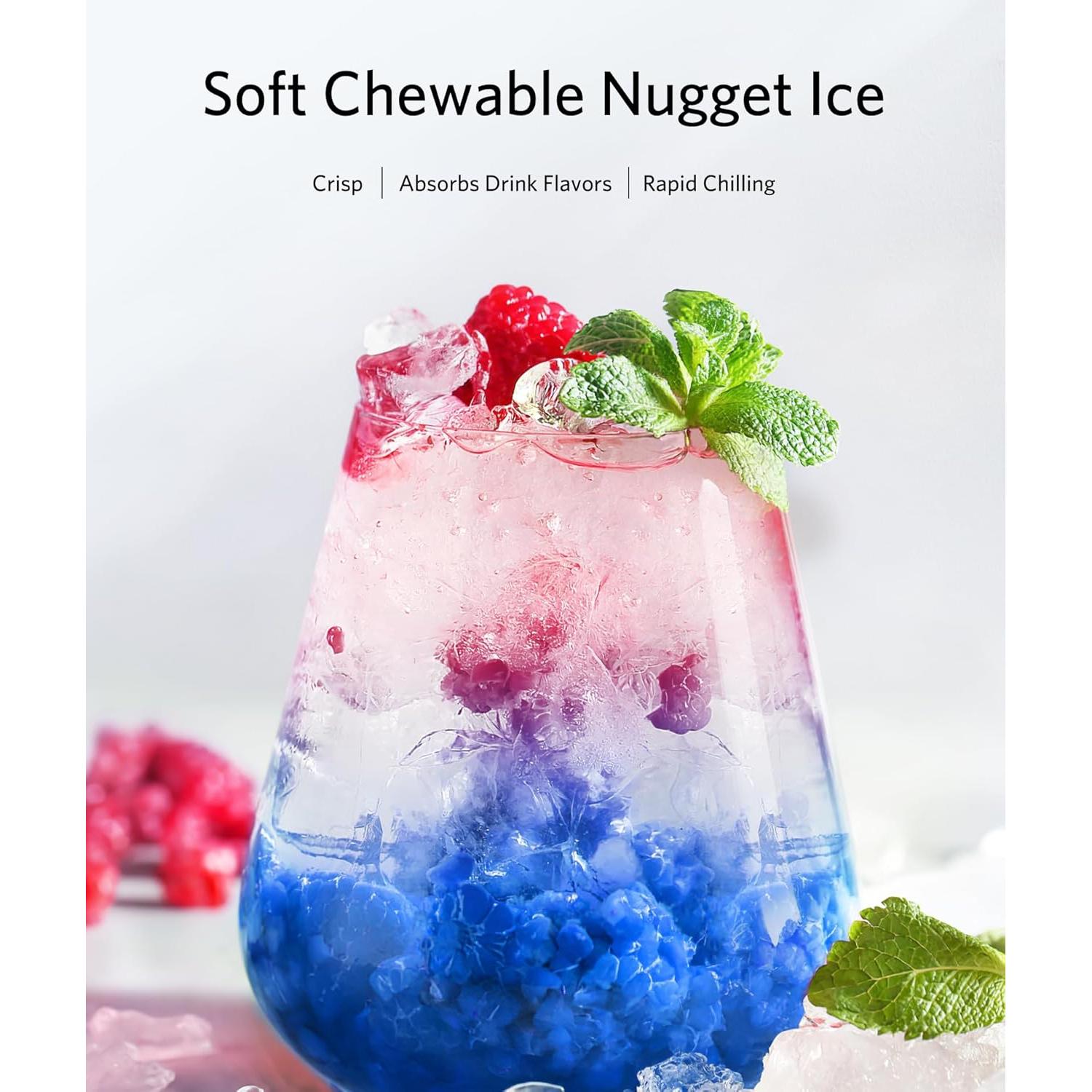 Máquina de Hielo Nugget Electactic 15,88 kg/día Compacta