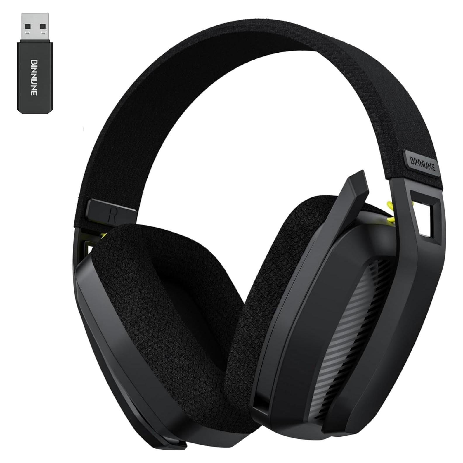 Auriculares Inalámbricos para Juegos BINNUNE BW06 Negro