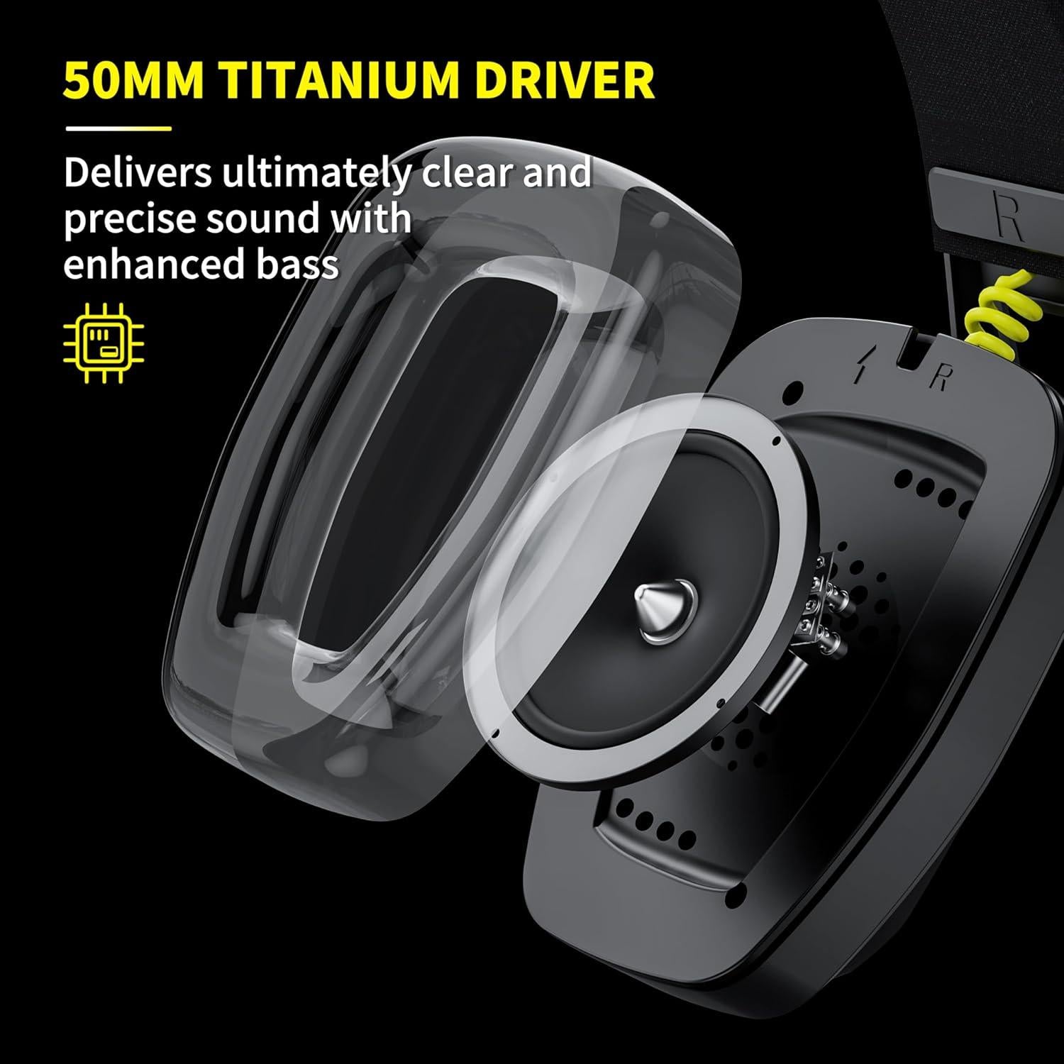 Auriculares Inalámbricos para Juegos BINNUNE BW06 Negro