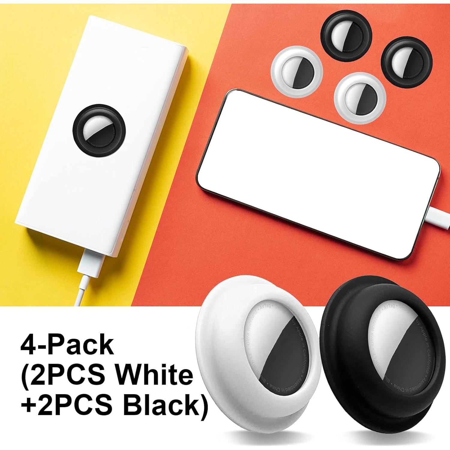 Funda Adhesiva Aimtel para Apple AirTag - Paquete de 4 Unidades