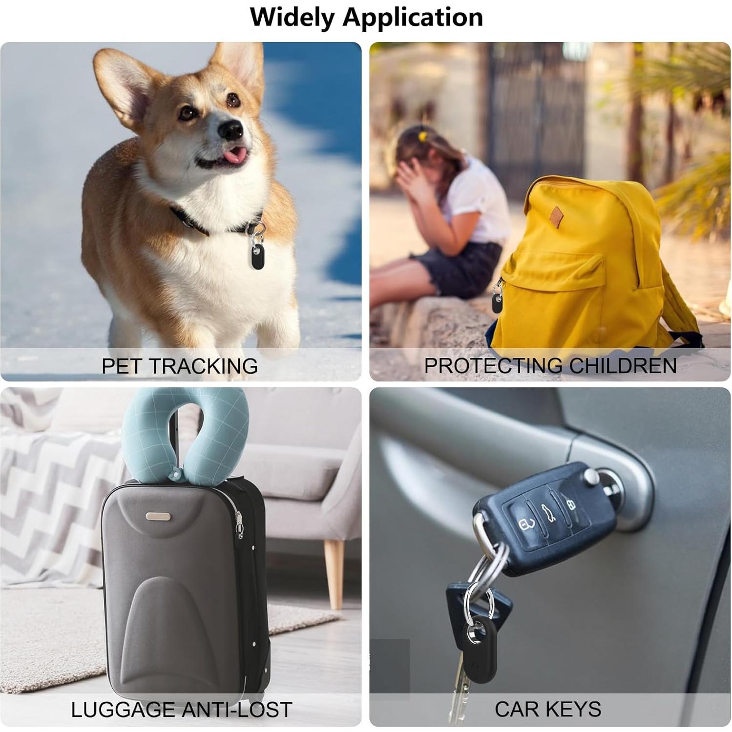 Funda Protectora de Silicona Frylaa para SmartTag2 - Paquete de 4