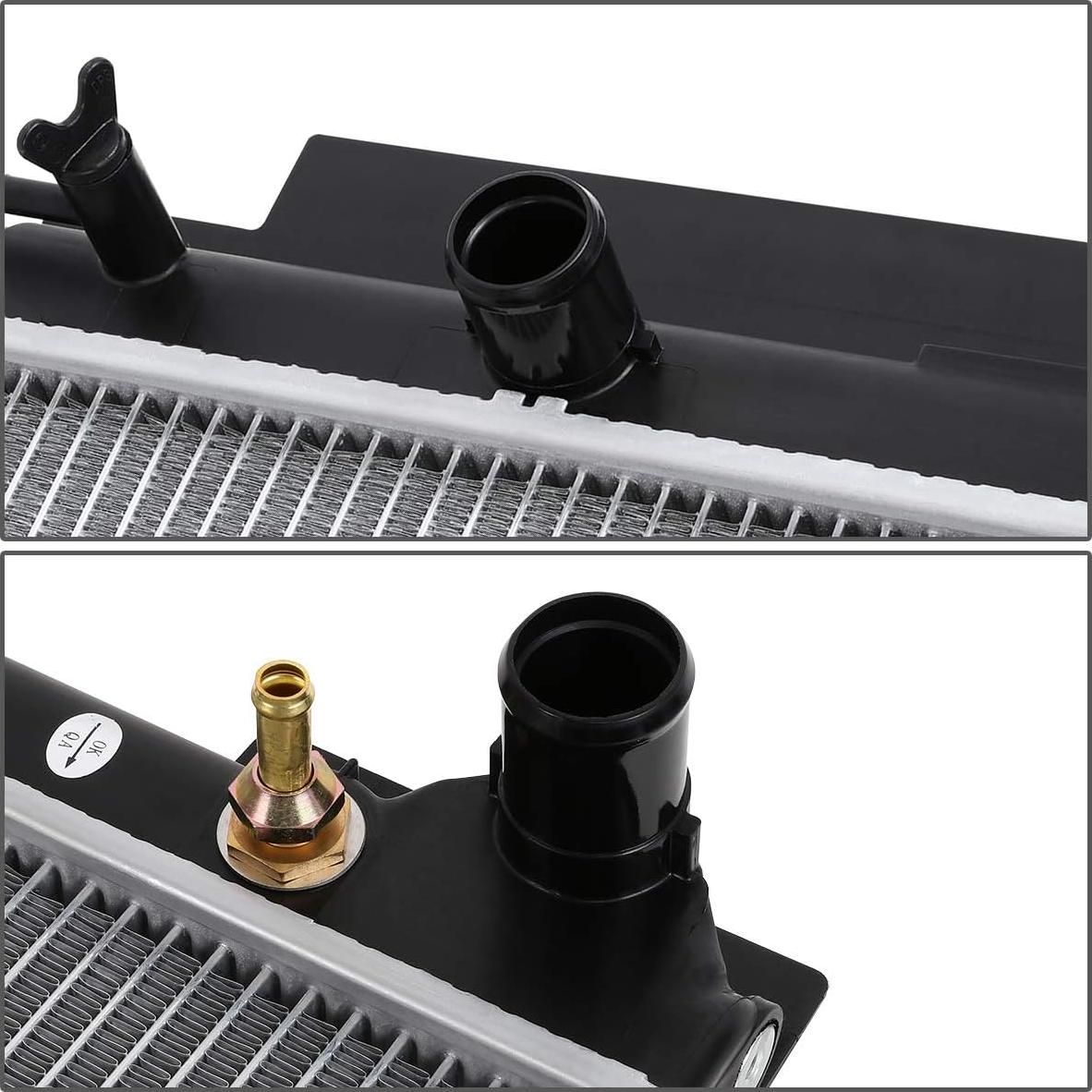 Radiador de Aluminio DNA Motoring OEM-RA-13001 para Scion xB 08-15