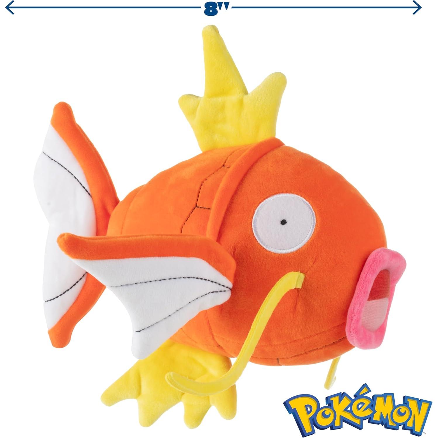 Peluche Pokémon Magikarp Jazwares 20 cm Suave Oficial