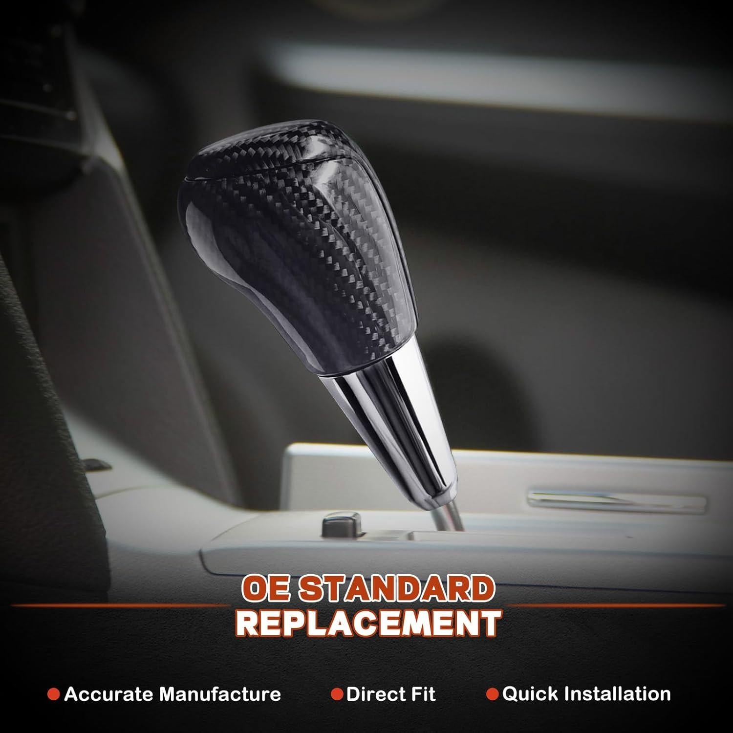 Cubierta Pomo Cambio Marcha Fibra Carbono Nuoozy para Toyota