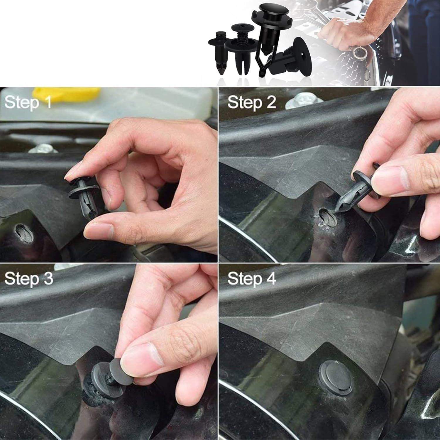 Kit de Sujetadores de Plástico 635PCS SEINECA - Clips Automotrices