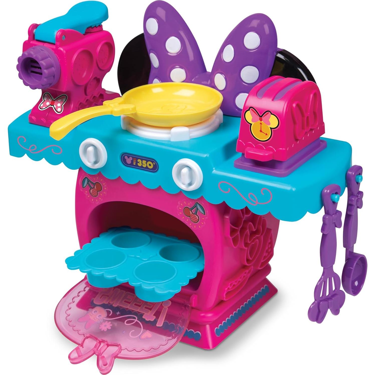 Juego de Cocina Softee Dough Minnie Mouse 10 en 1 para Niños