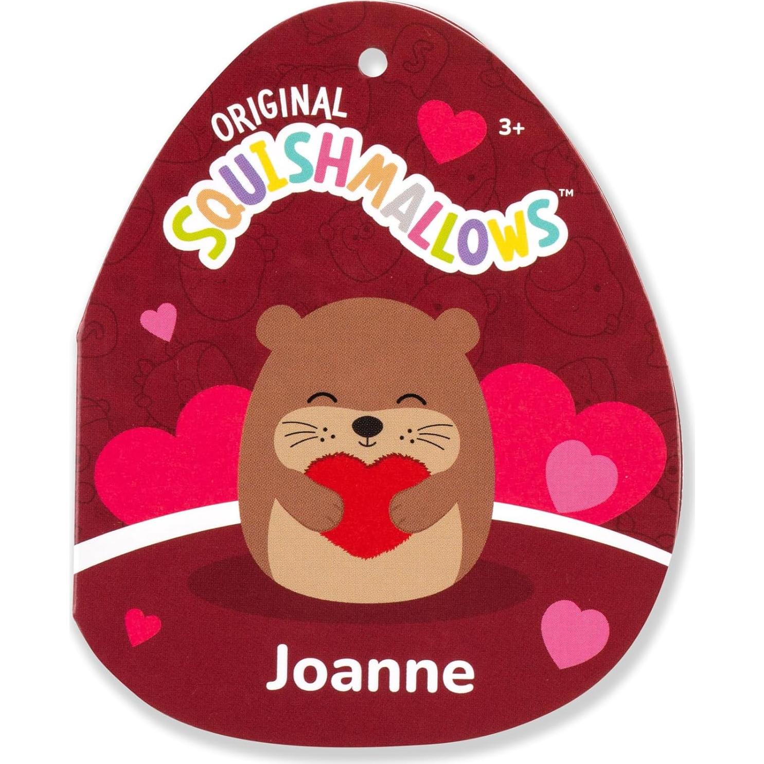 Squishmallows Peluche Joanne Nutria Marrón 12.7 cm Oficial Jazwares