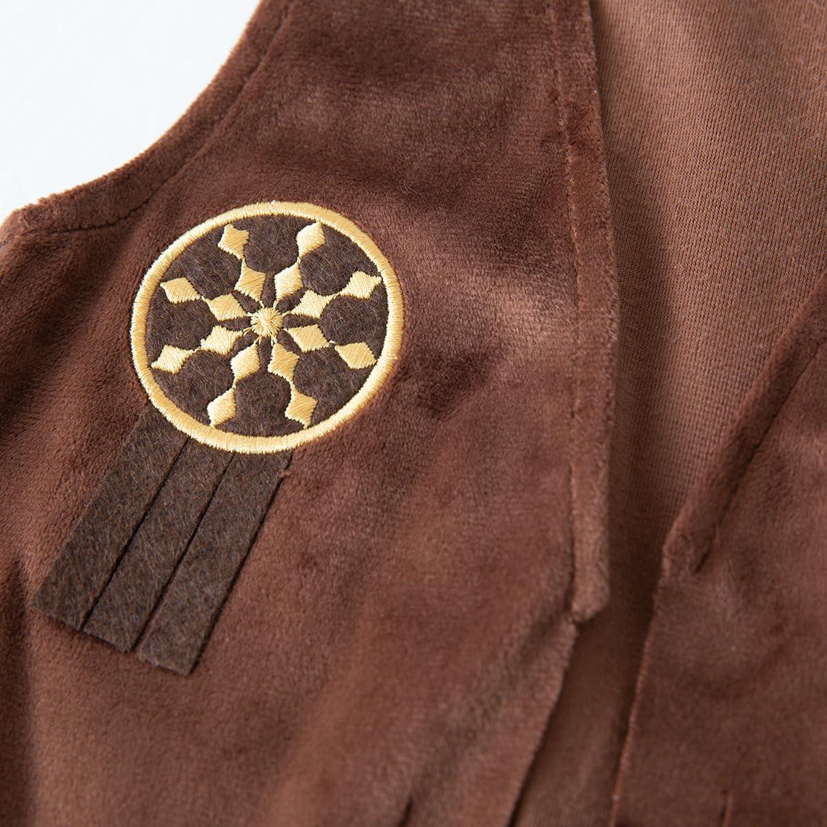 Disfraz de Vaquero Infantil LXKIKMM - Chaleco y Pañuelo