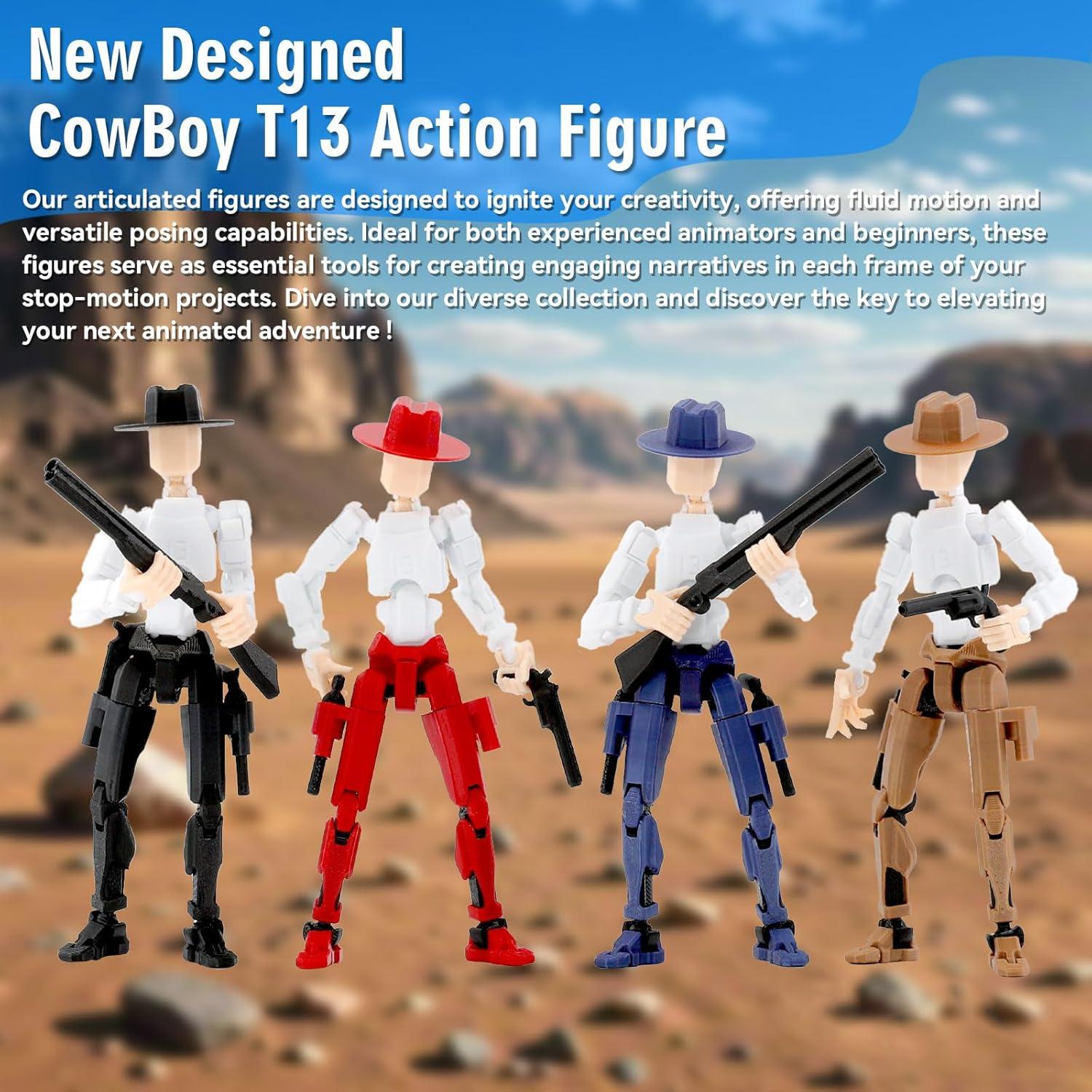 Figura de acción T13 Vaquero Titan 13 13.72 cm