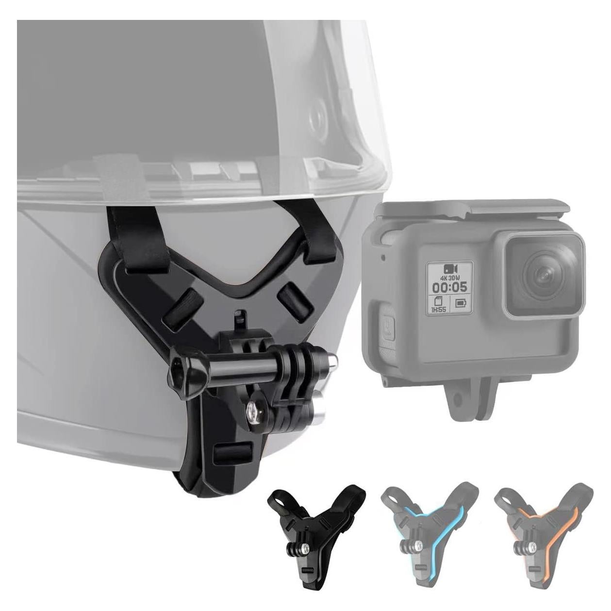 Soporte de Correa de Barbilla para Casco Lupholue - GoPro y Más