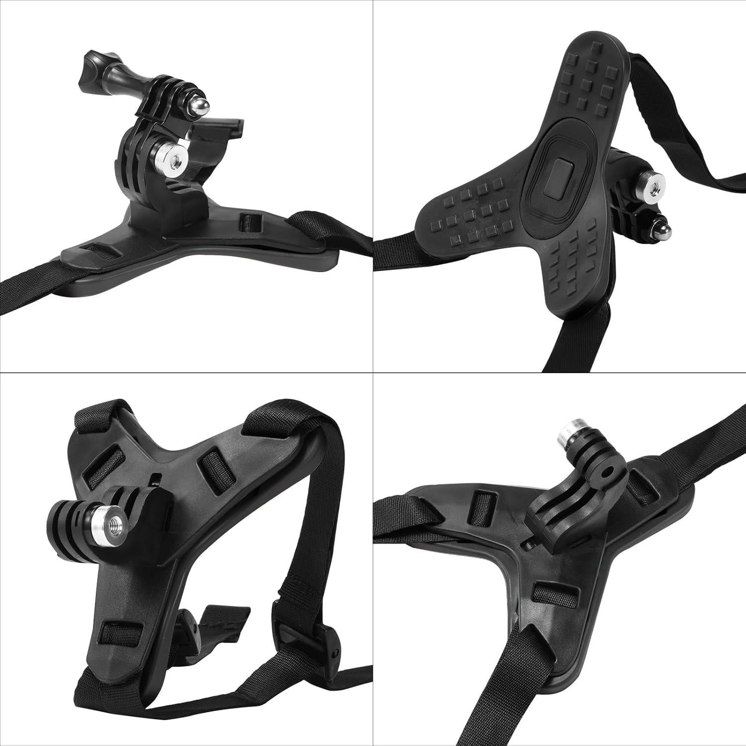 Soporte de Correa de Barbilla para Casco Lupholue - GoPro y Más