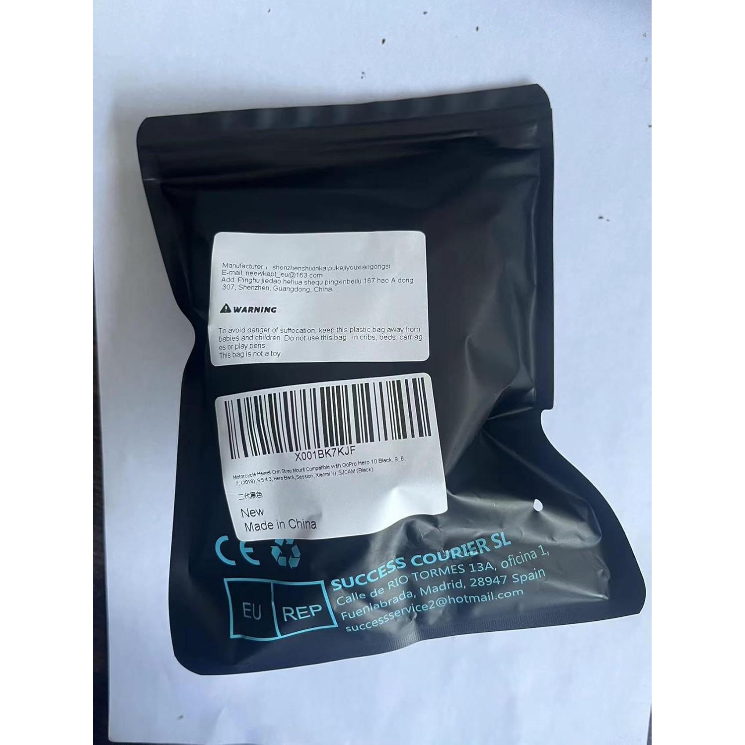 Soporte de Correa de Barbilla para Casco Lupholue - GoPro y Más