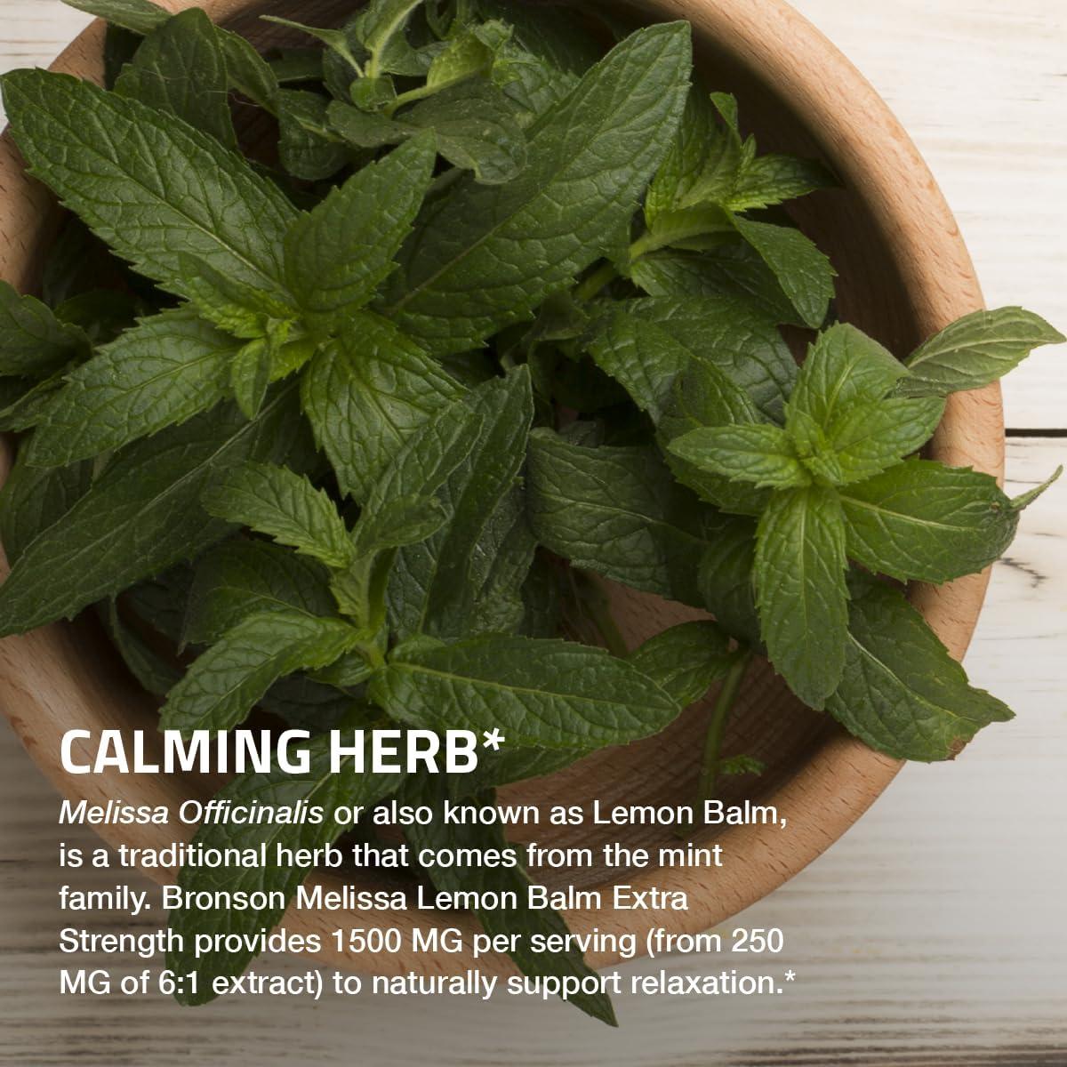 Suplemento Bronson Bálamo de Limón Extra Fuerte 120 Cápsulas