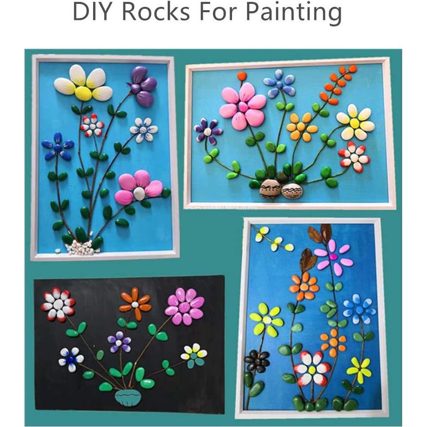 Piedras Pequeñas para Pintar Lifetop 3LB 350-400 PCS