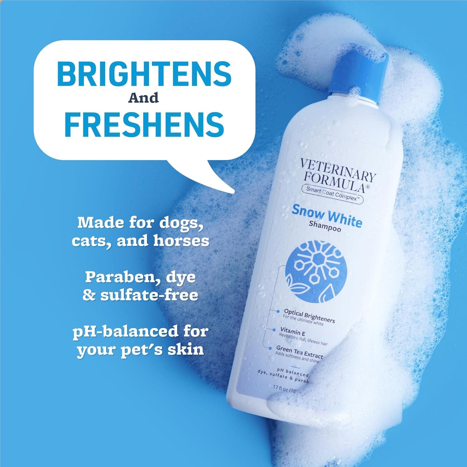 Champú Snow White Veterinary Formula 502 ml para Perros y Gatos