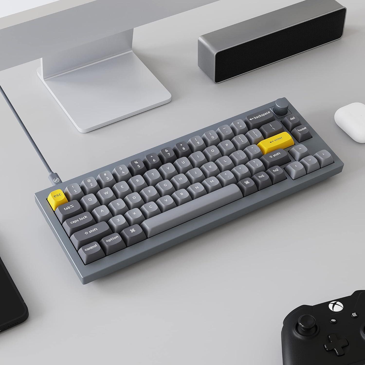 Teclado Mecánico Keychron Q2 65% Personalizable con Perilla