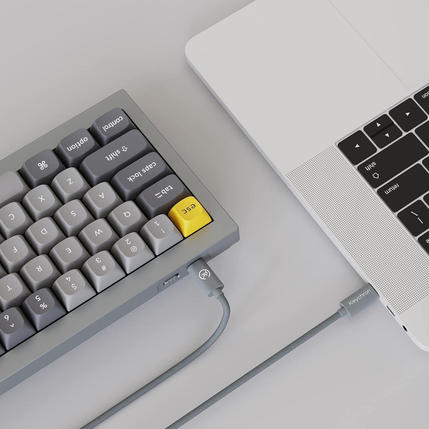 Teclado Mecánico Keychron Q2 65% Personalizable con Perilla