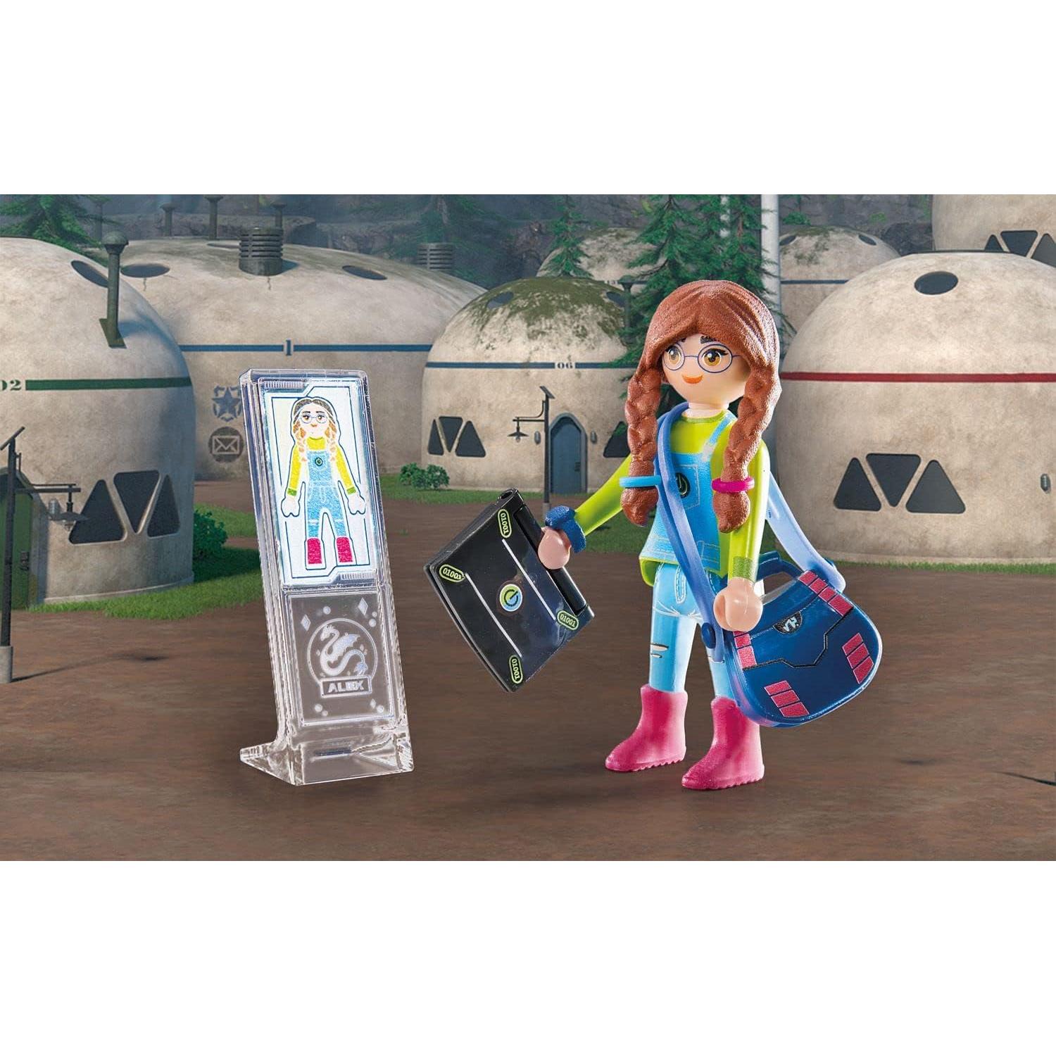 PLAYMOBIL Dragones Nueve Reinos Alex y Plumas 38x12x28cm