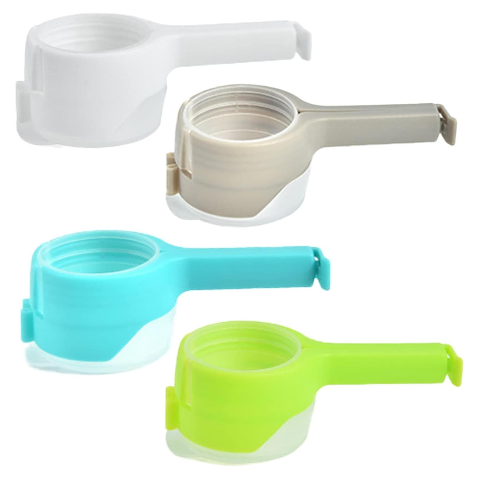 CALIDAKA Set de 4 Clips de Sellado para Alimentos 12.8 cm