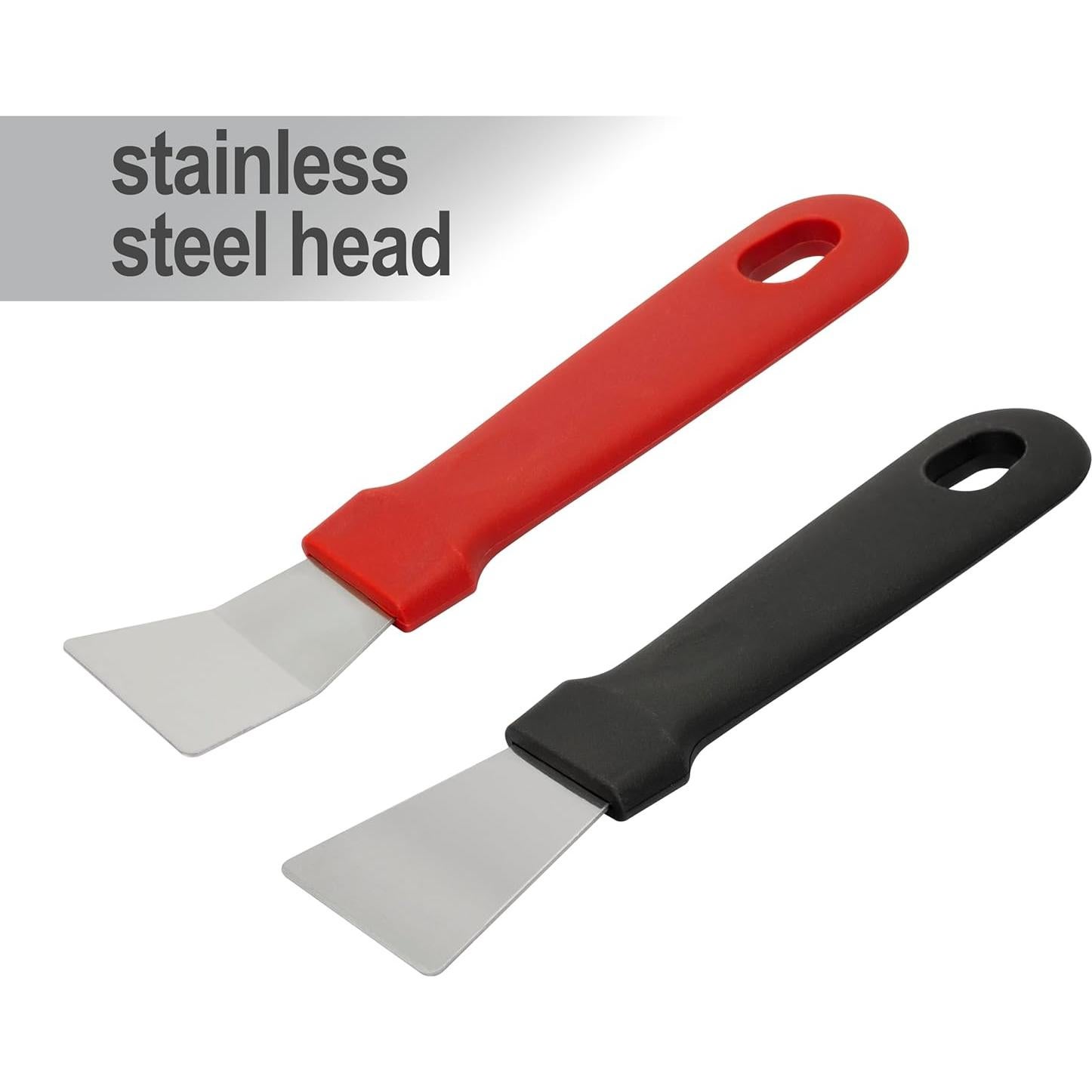 Juego de 5 Cepillos de Alambre y Raspadores Genérico - Acero Inoxidable y Nylon