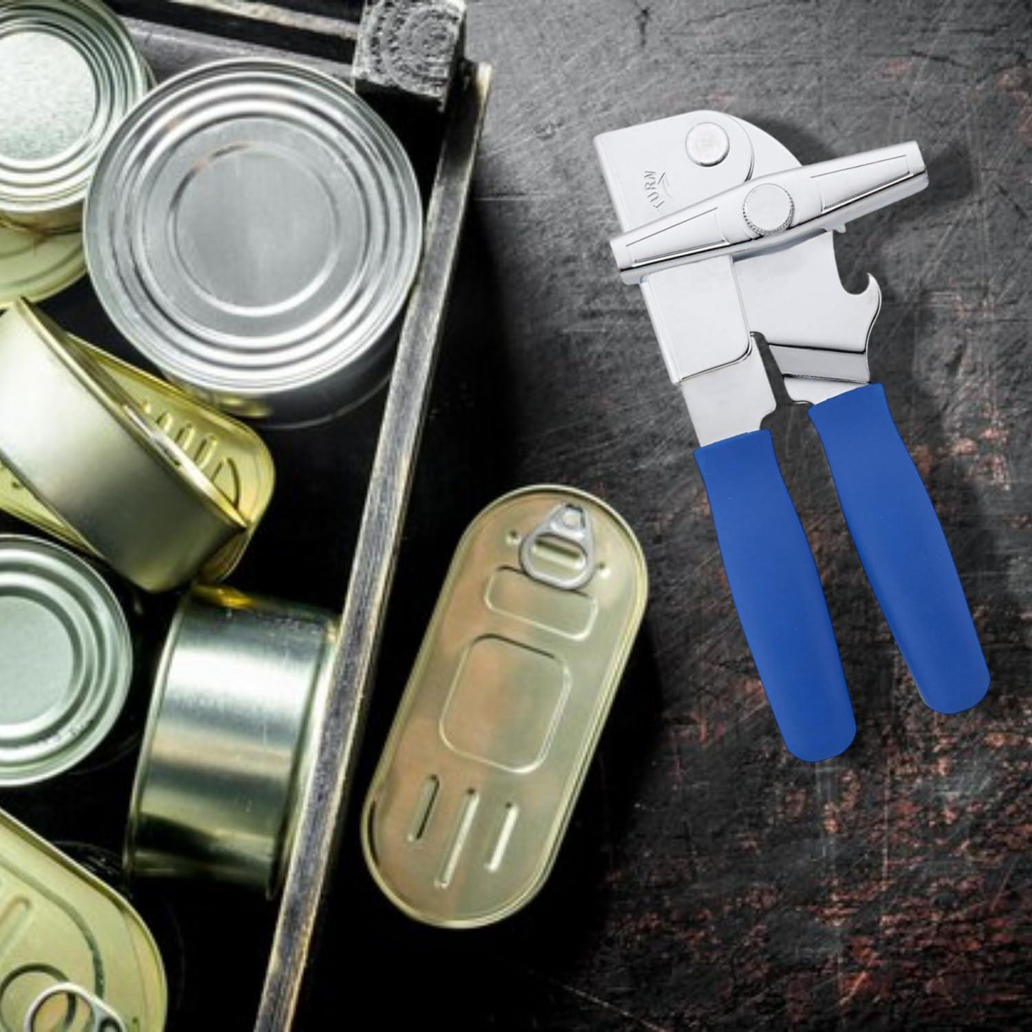 Abrelatas Manual Swing-A-Way de Acero 21.6 cm Azul