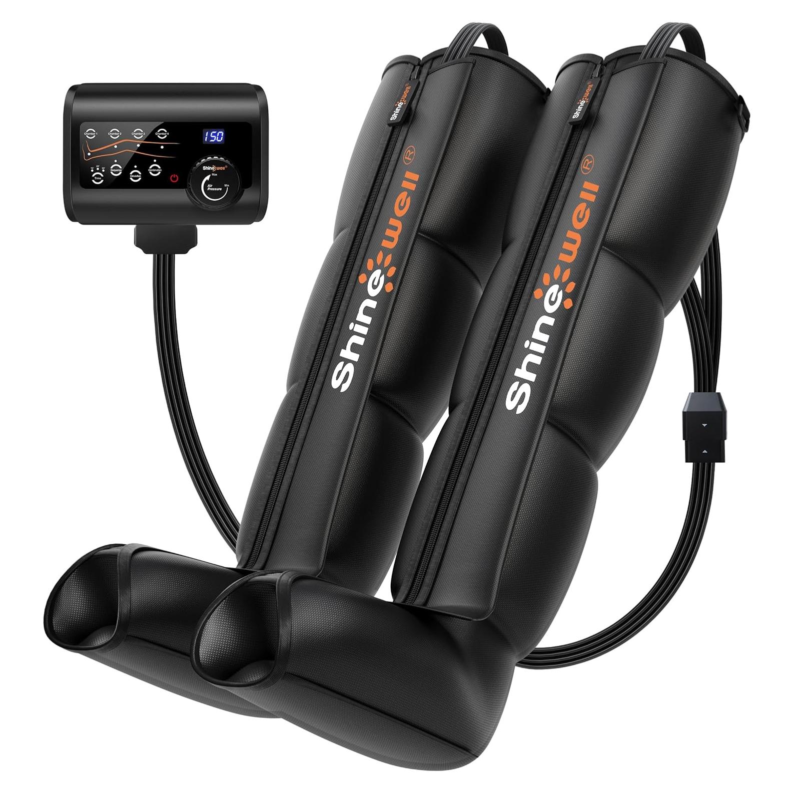 Masajeador de Piernas SHINE WELL SW-106A, Compresión de Aire 11 Niveles