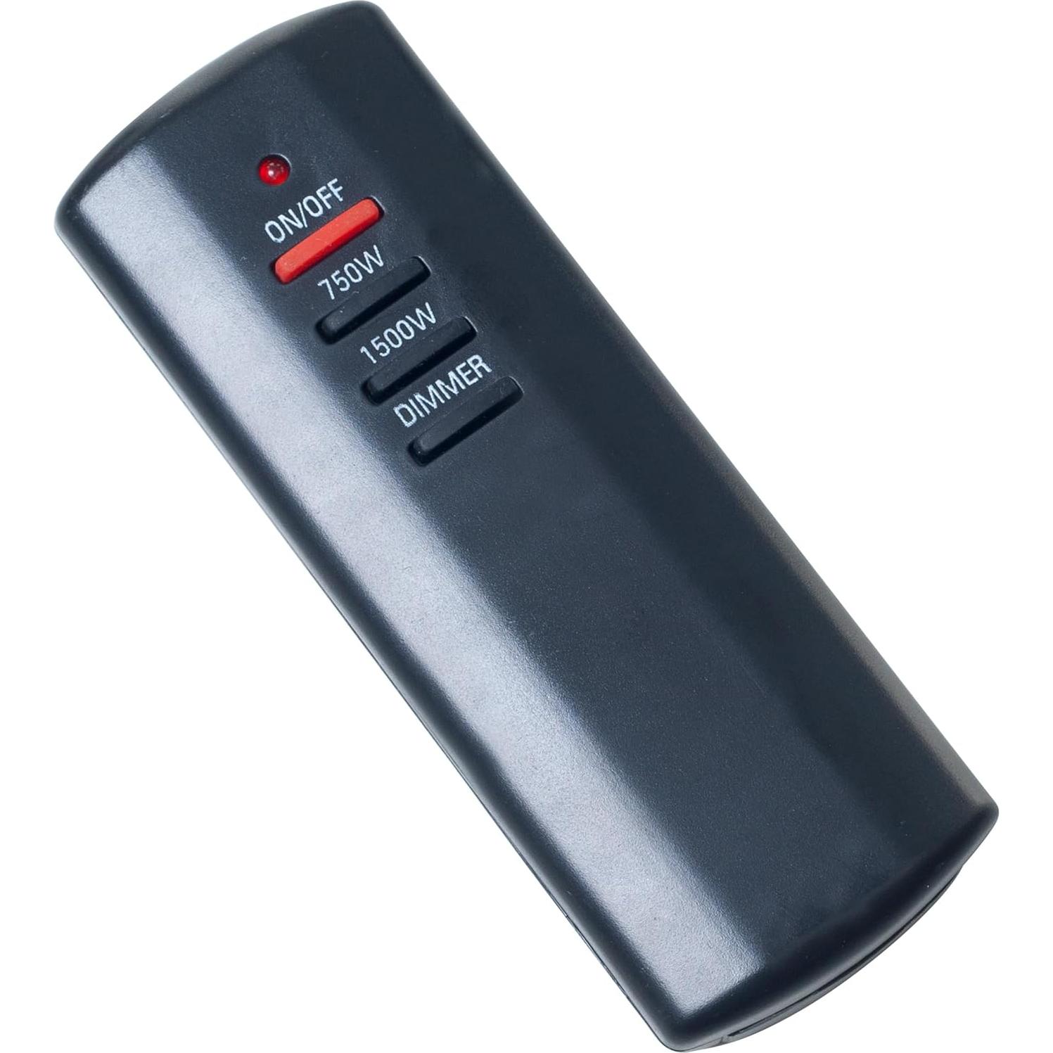 Chimenea Eléctrica Montada en Pared 66 cm Northwest - Control Remoto