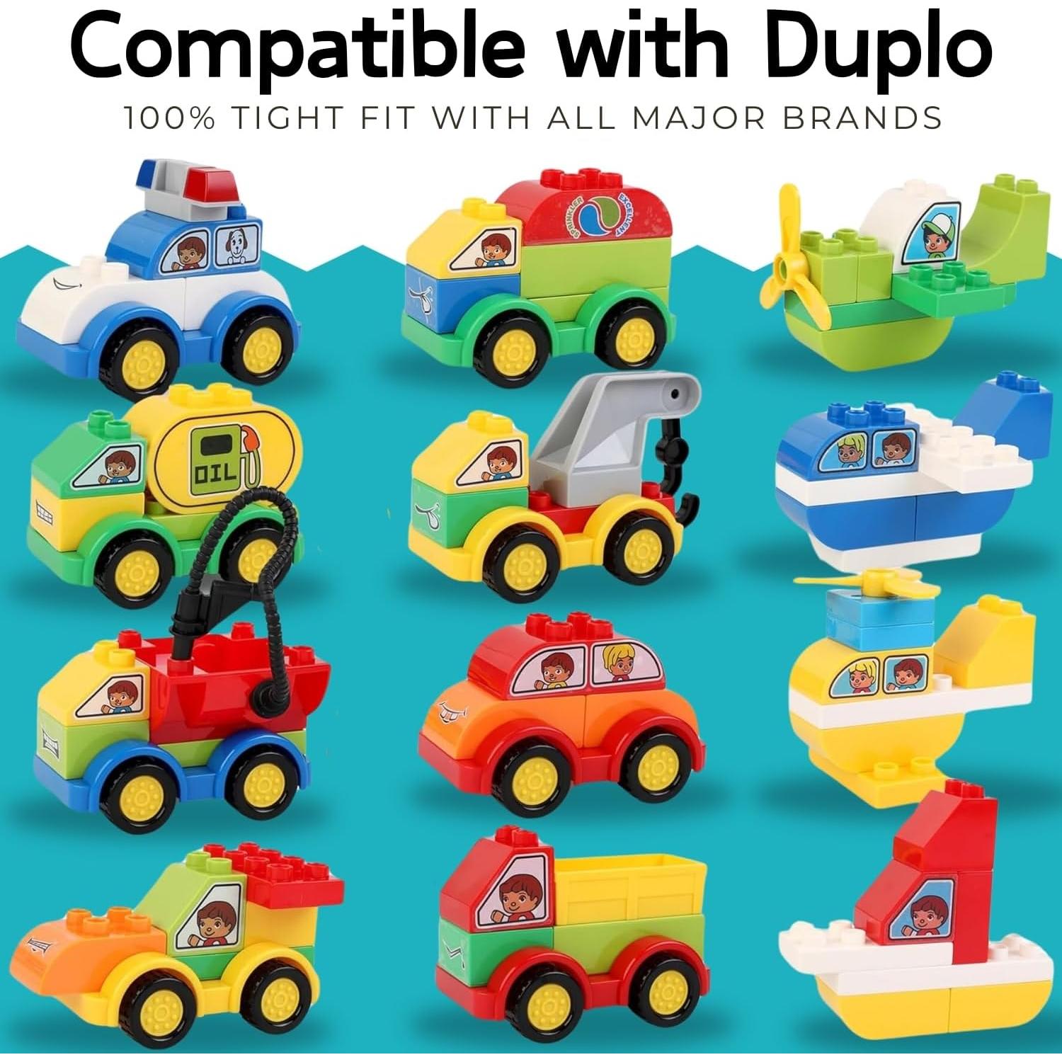 Conjunto de Bloques de Construcción Liberty Imports 70 Pcs