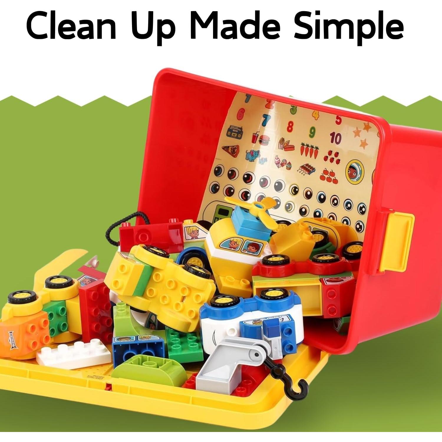 Conjunto de Bloques de Construcción Liberty Imports 70 Pcs