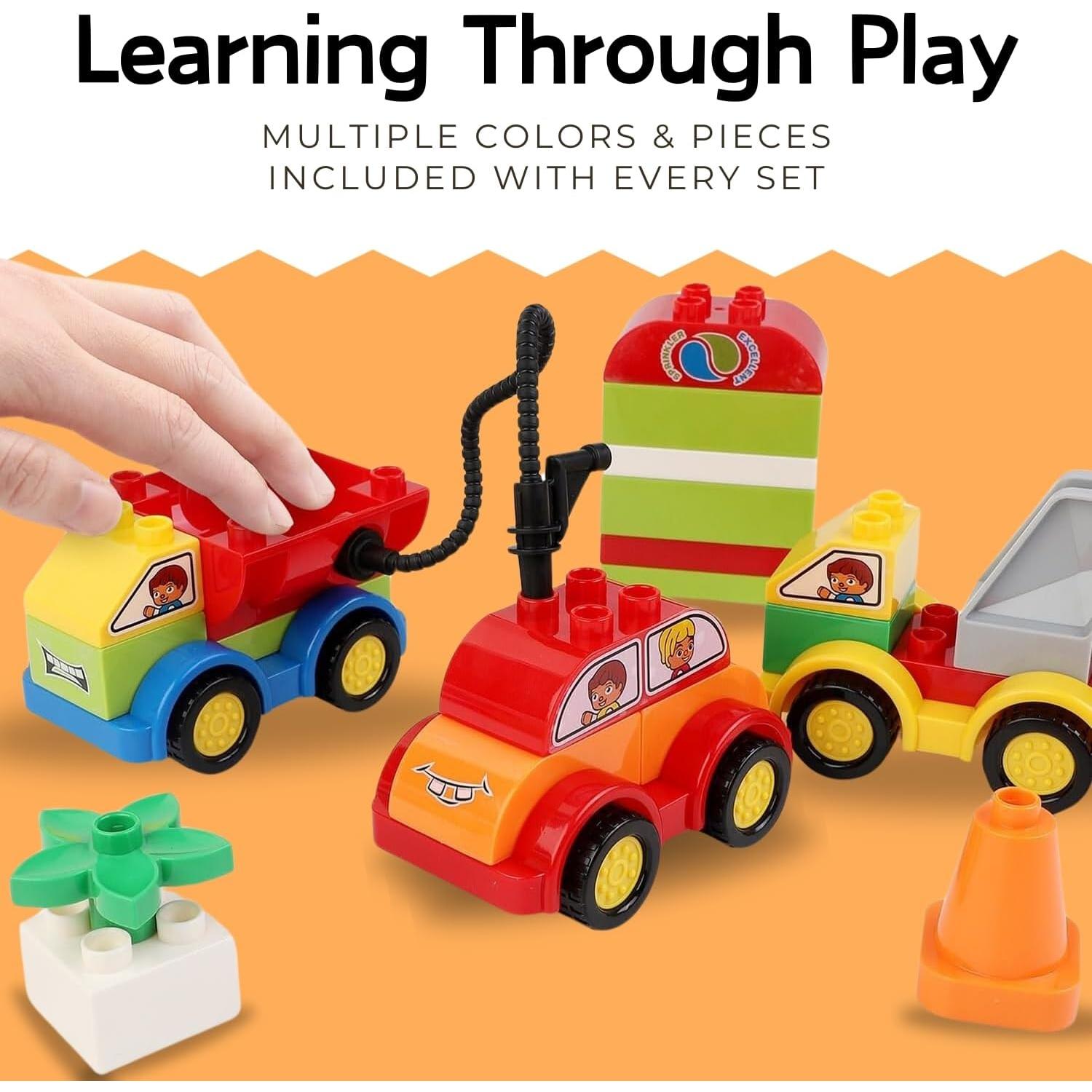 Conjunto de Bloques de Construcción Liberty Imports 70 Pcs