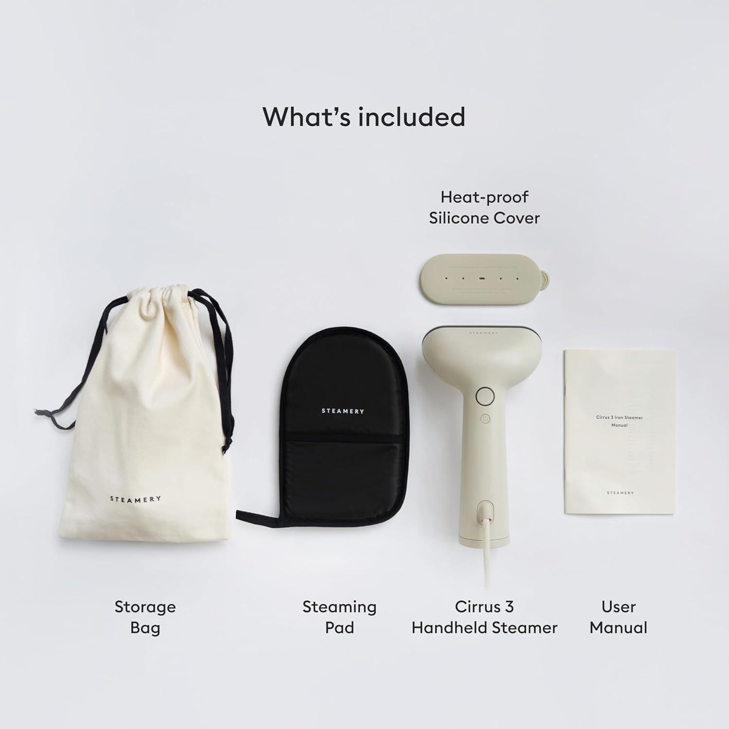 Vaporizador de Ropa Steamery Cirrus 3, 1200W, Beige