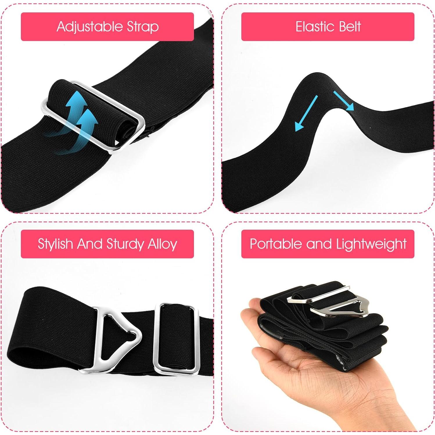 Cinturón de viaje 2 en 1 WY LIGHTING LEVEL Negro 70-160cm