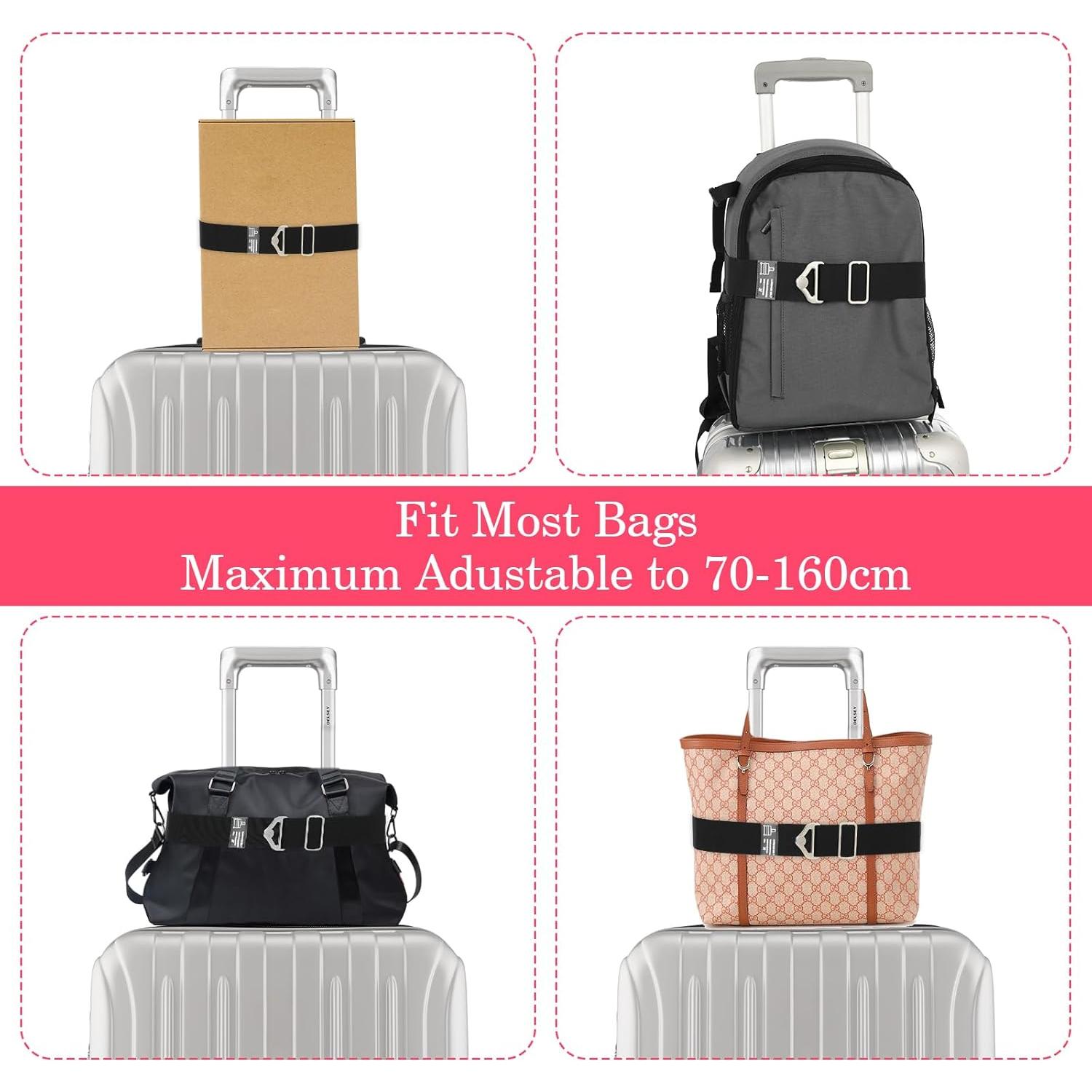 Cinturón de viaje 2 en 1 WY LIGHTING LEVEL Negro 70-160cm