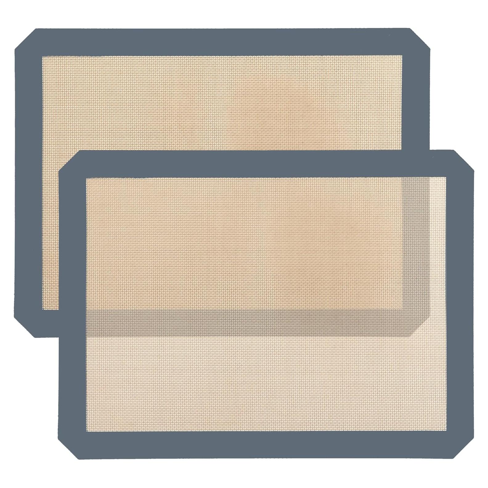 Paquete de 2 Tapetes de Hornear de Silicona XSSDPDC 42x29.5cm