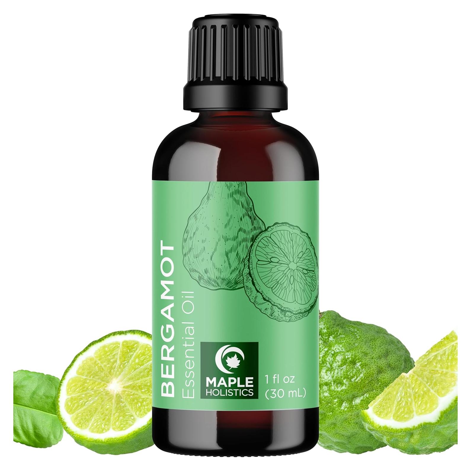 Aceite Esencial de Bergamota Maple Holistics 30ml - Puro y Natural