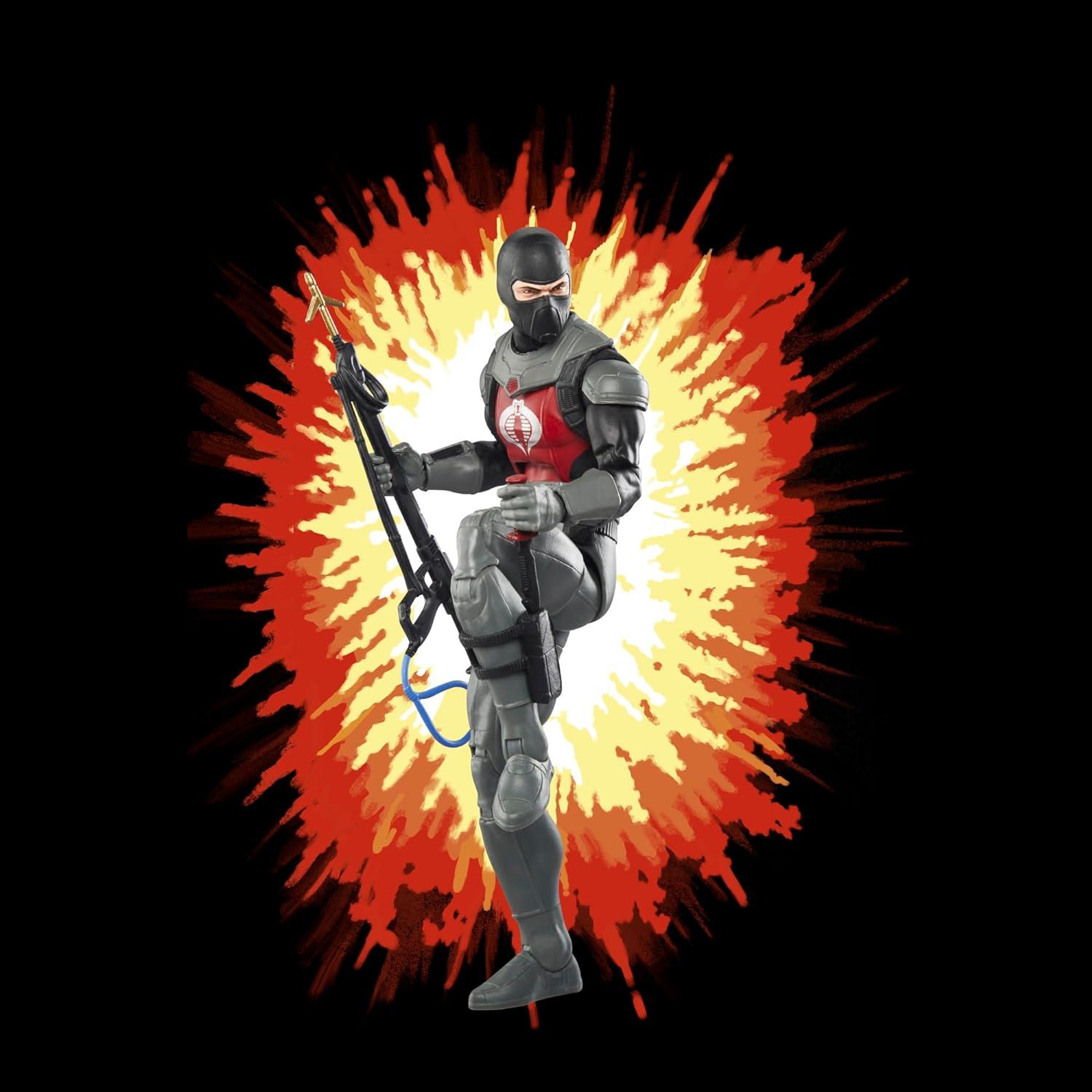 Figura de Acción G.I. Joe Cobra Eel 15 cm con 7 Accesorios