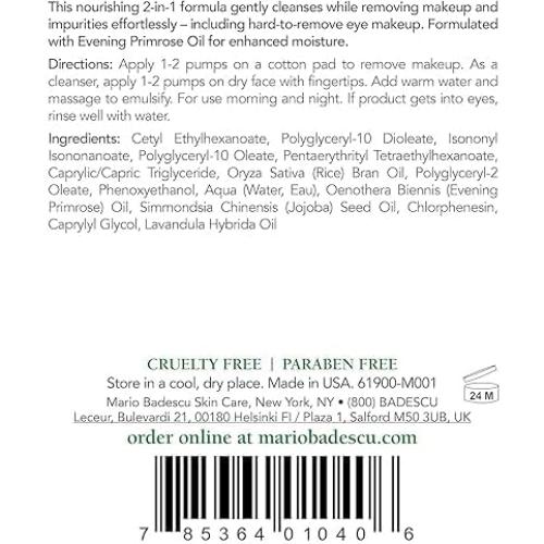 Limpiador Facial Espumoso Suave Mario Badescu 200ml