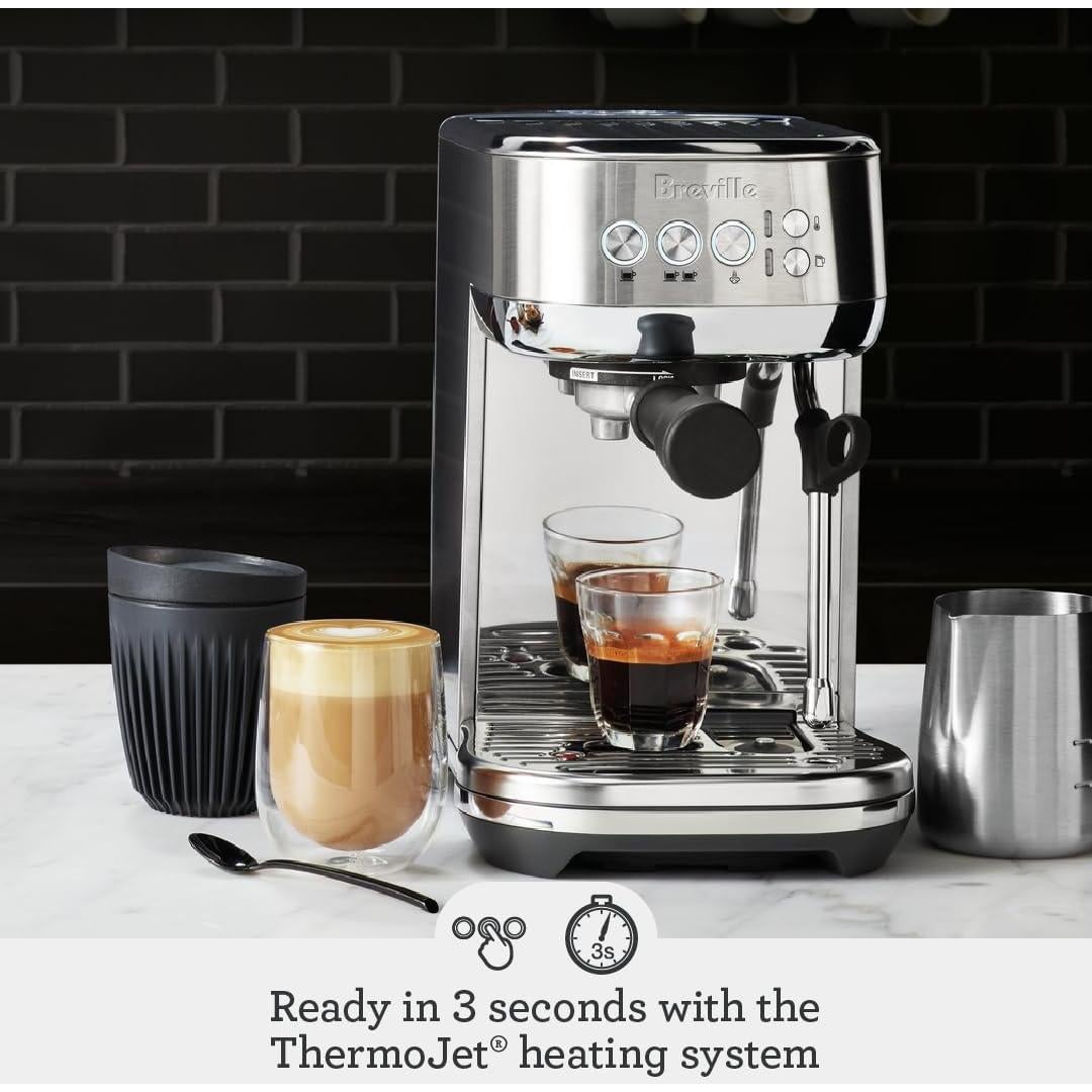 Máquina de Espresso Breville Bambino Plus BES500DBL, 4.99 kg