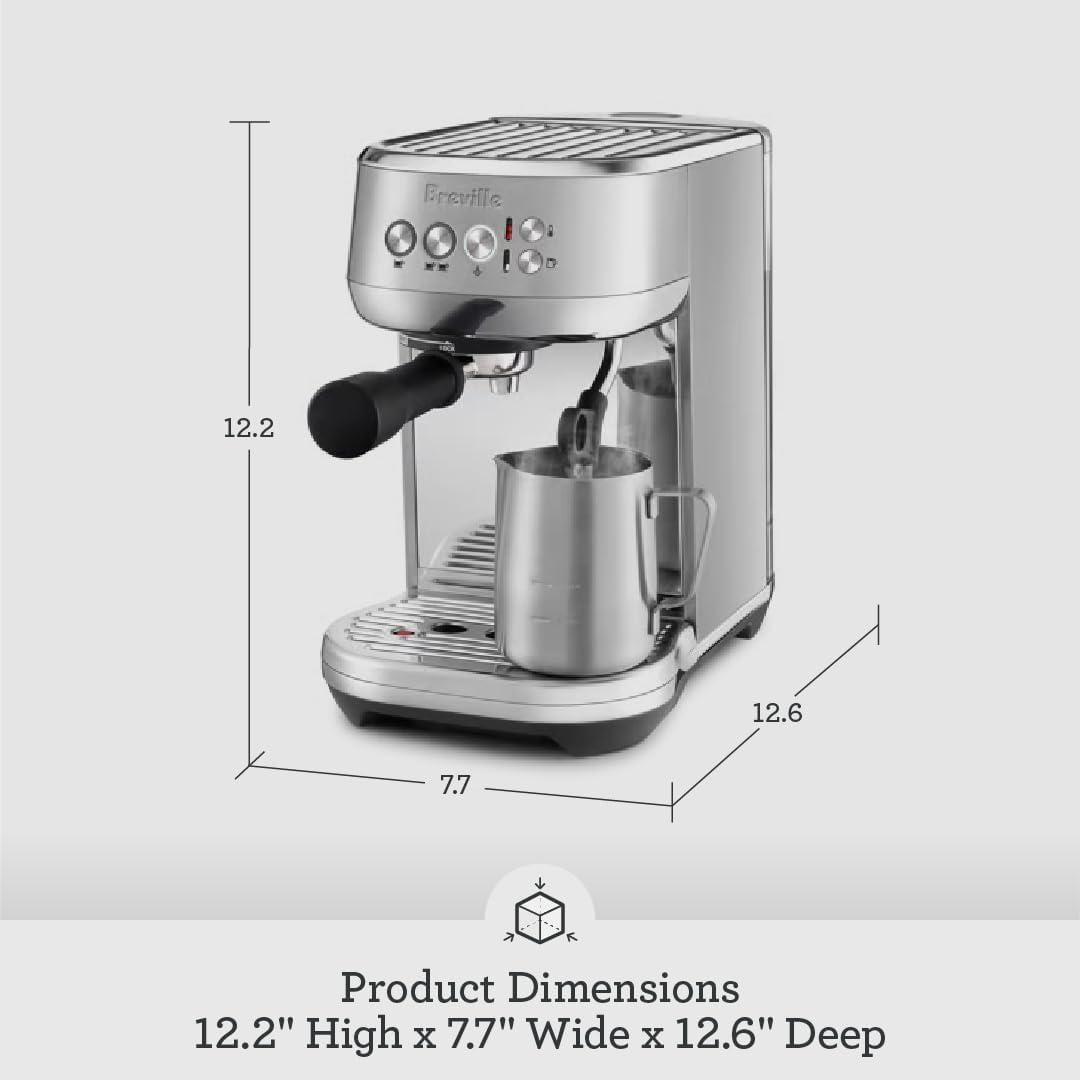 Máquina de Espresso Breville Bambino Plus BES500DBL, 4.99 kg