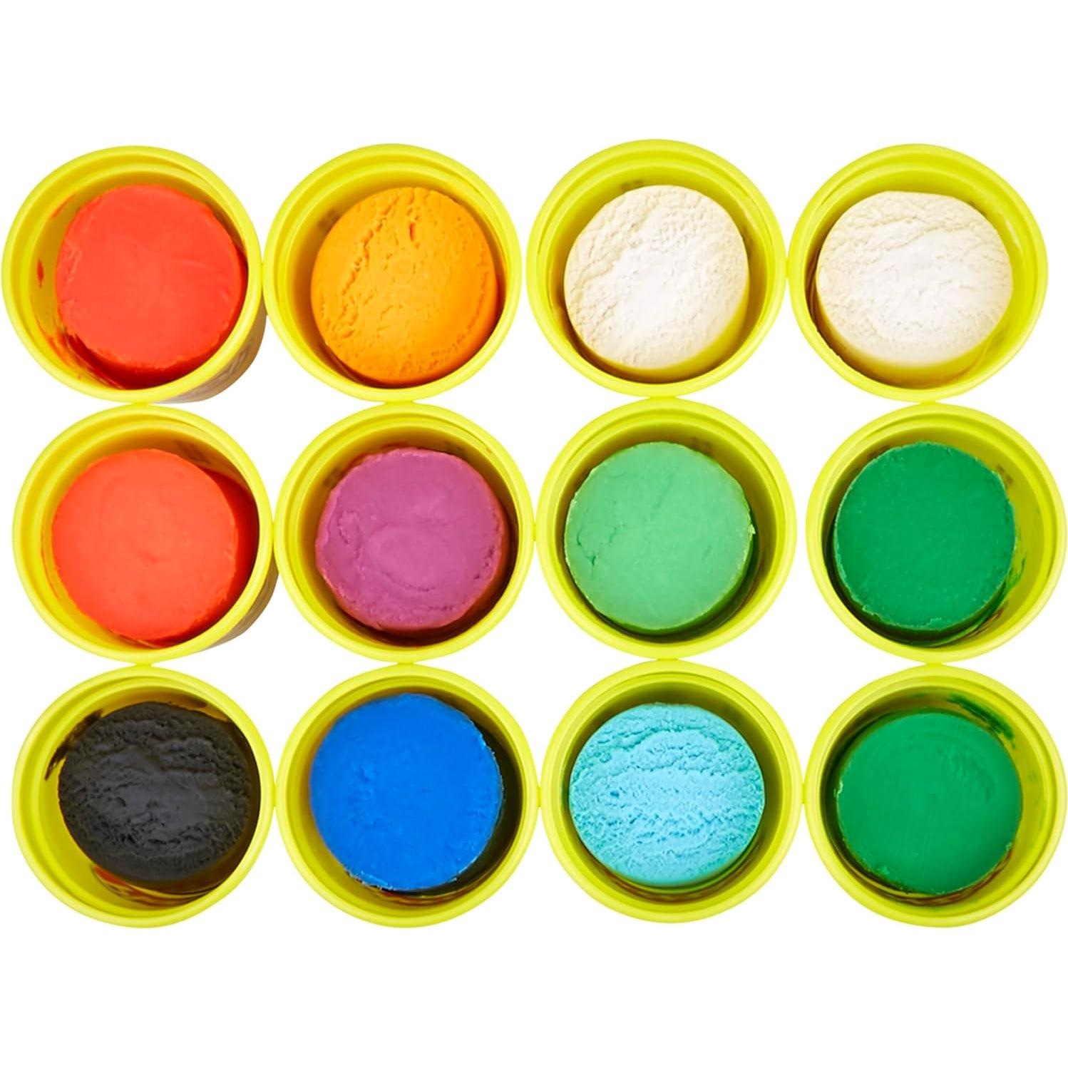 Play-Doh Paquete a Granel 12 Latas 113g Colores de Invierno