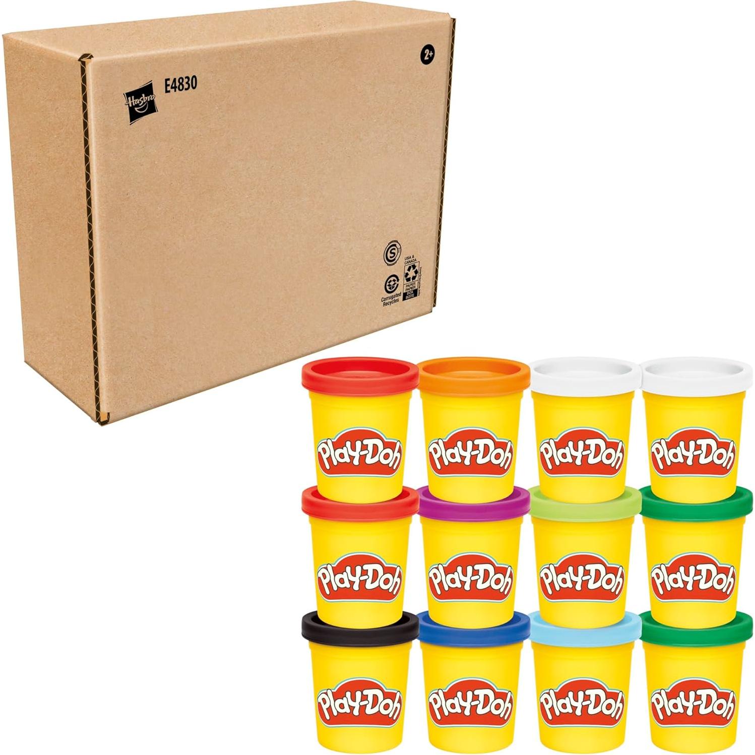 Play-Doh Paquete a Granel 12 Latas 113g Colores de Invierno