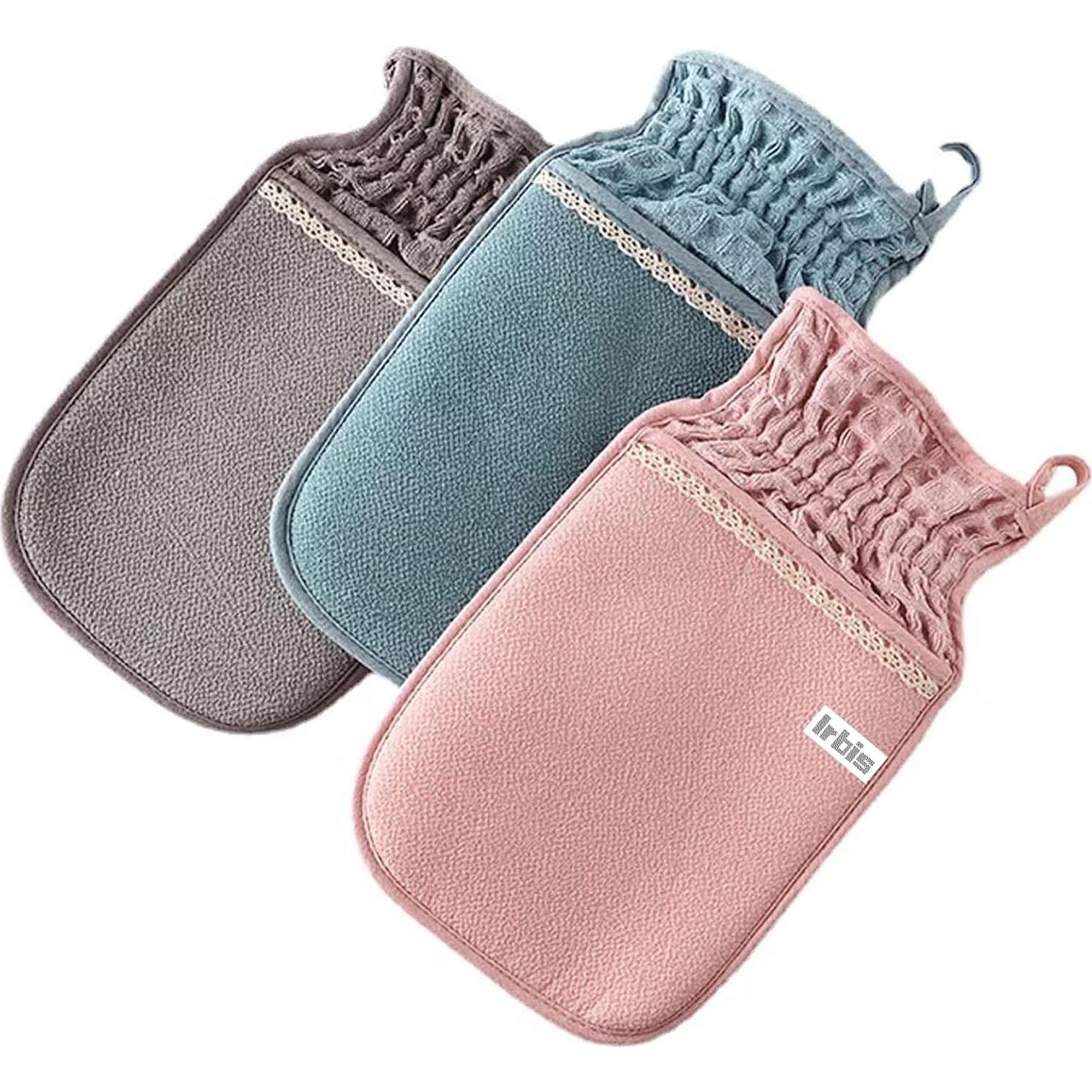 Guante Exfoliante Corporal Irbis - Mitón Doble Textura 27.4cm